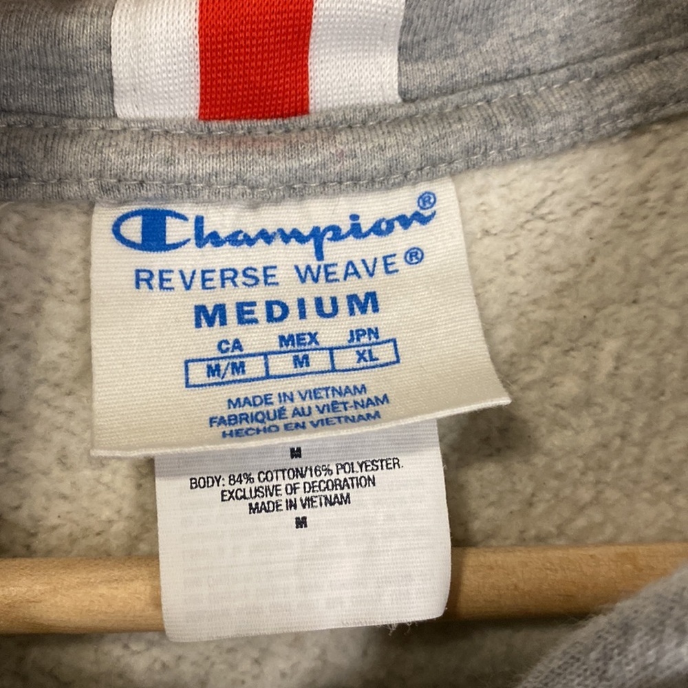 Champion Reverse Weave Colorblock Zip Up Hoodie -… - image 2